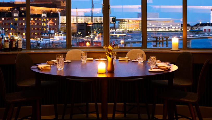 Restaurant STUDIO at The Standard on Copenhagen's harbour 