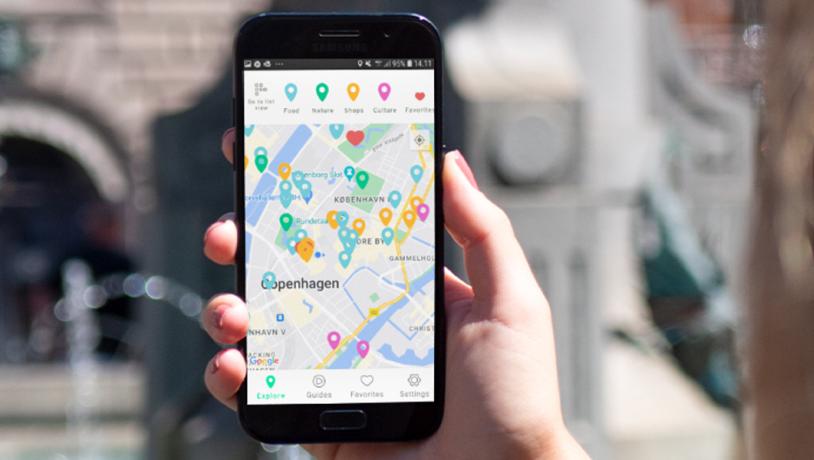 Planet CPH App on phone