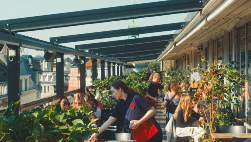 Illum tagterrasse