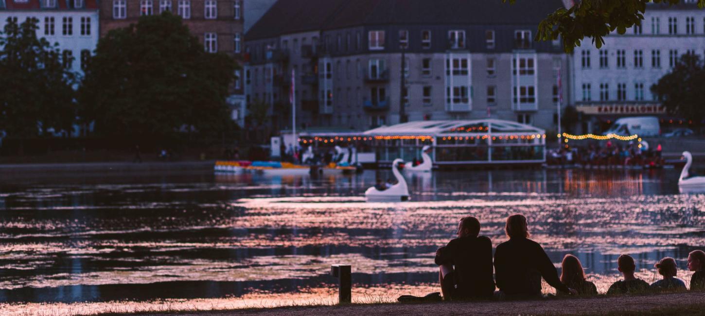 The lakes at sunset | Jarvis Lawson