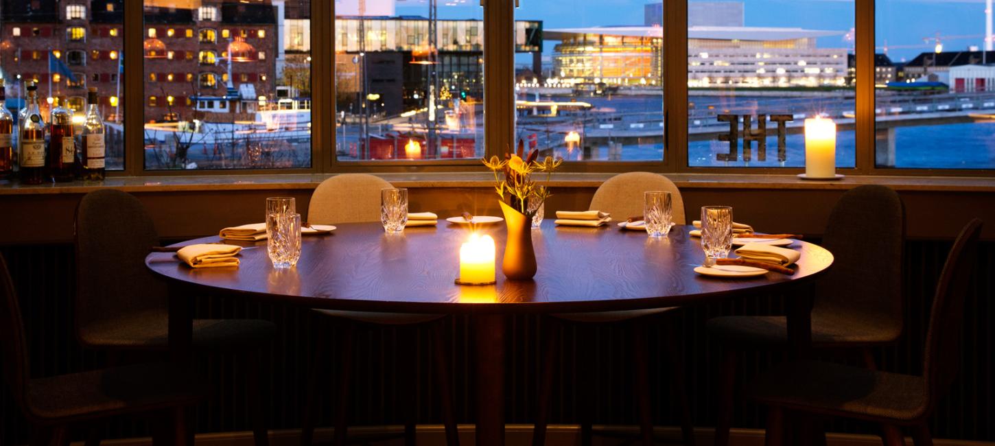 Restaurant STUDIO at The Standard on Copenhagen's harbour
