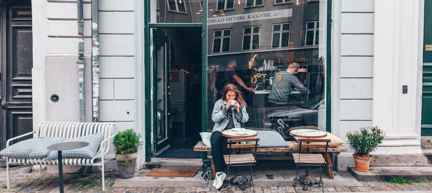 Sonny coffee shop and café in the heart of Copenhagen's city center