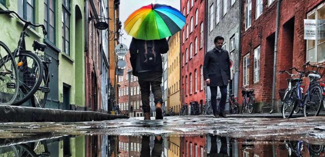 Rainy day in Copenhagen