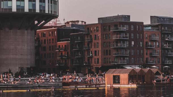 Sandkaj havnebad åbnede i Nordhavn i sommeren 2018