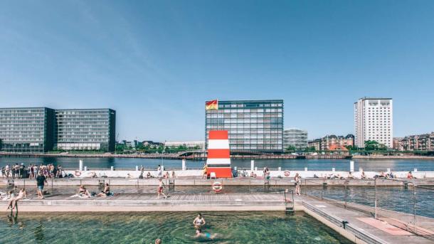 Swim in the harbour in the middle of Copenhagen