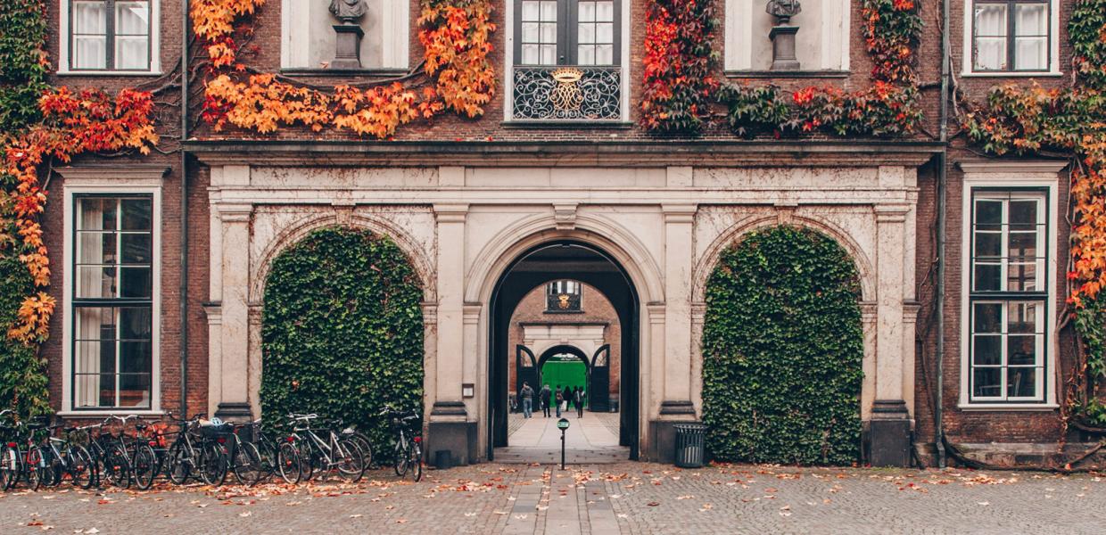 Kunsthal Charlottenborg in autumn colours