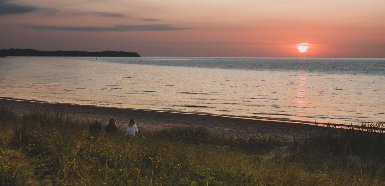 Nordsjællandsk strand