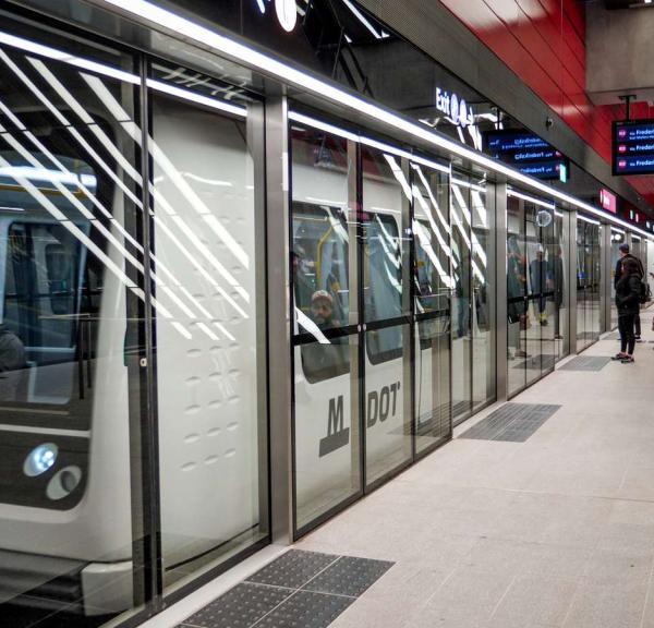 En af de nye metrostationer på Cityringen, som skabte langt bedre forbindelse mellem Københavns bydele efter åbningen i 2019.