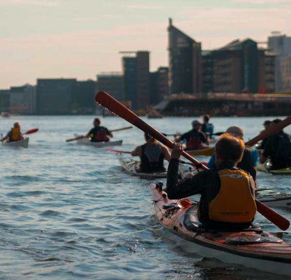 Kayaking Copenhagen