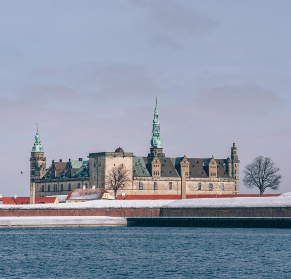Kronborg slot vinter
