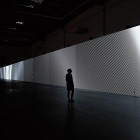 Carsten Nicolai unidisplay at Copenhagen Contemporary 