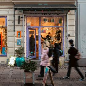 Winter shopping